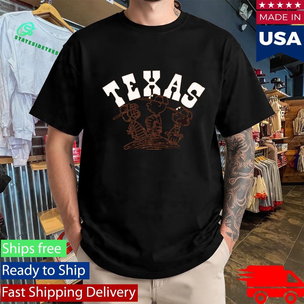 Peanuts Texas Baseball Mound Shirt Unisex , , , Long Sleeve Tee