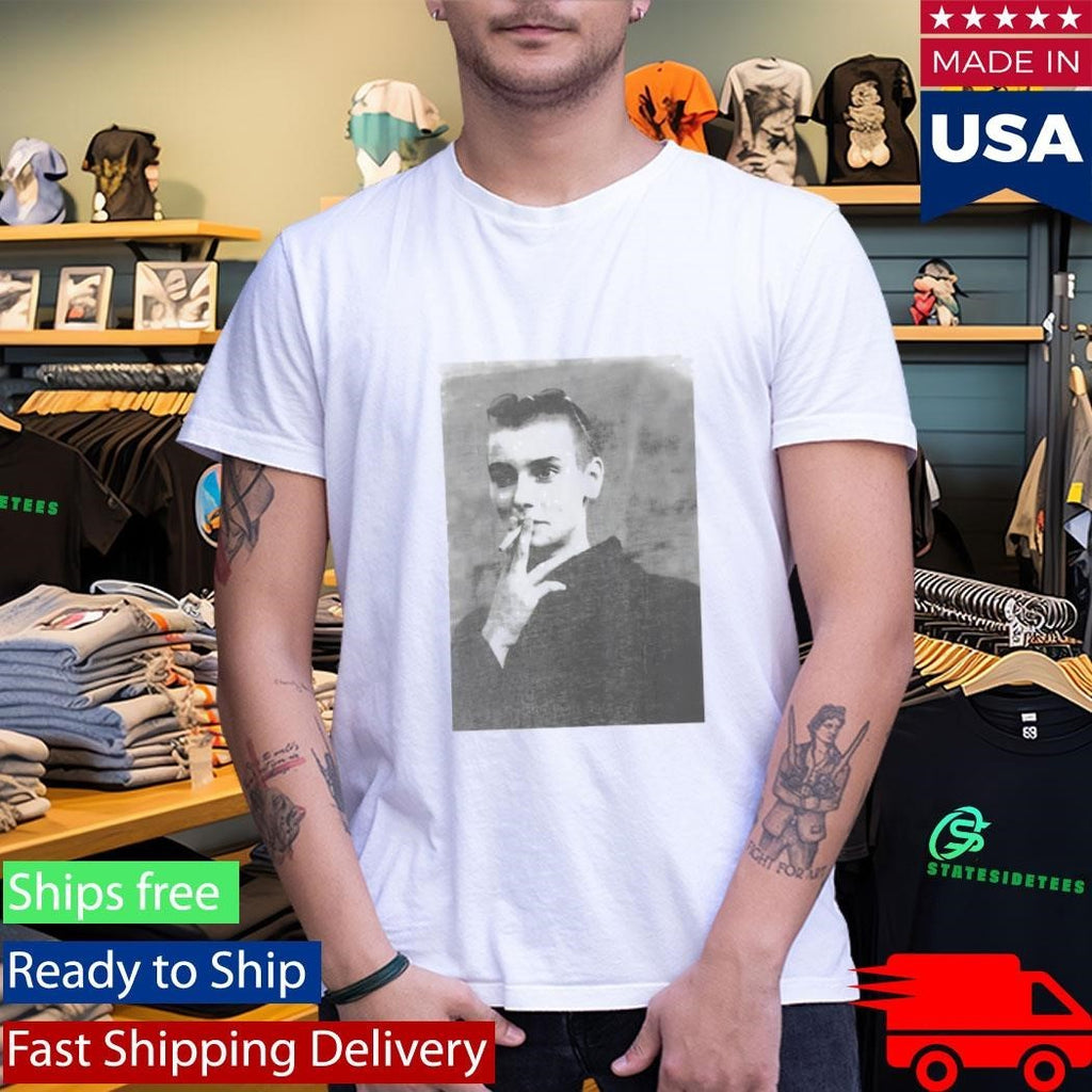 Pedro Pascal Sinéad O’Connor Smoking Shirt Unisex , , , Long Sleeve Tee