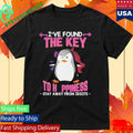 Penguin I’ve Found The Key To Happiness Stay Away From Idiots Shirt Unisex , , , Long Sleeve Tee