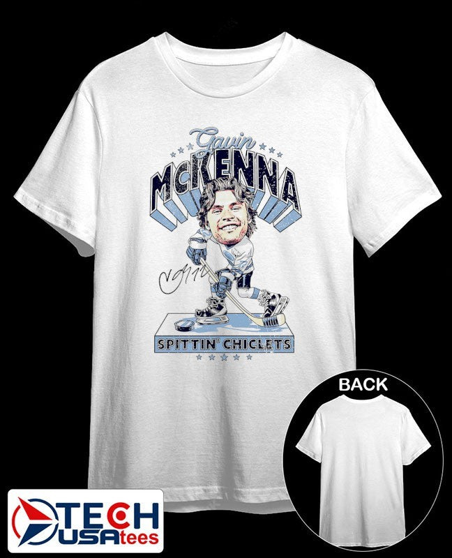 Penn State Hockey Spittin Chiclets Gavin Mckenna Signature Tee (1)