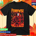 Pennywise Clownism Red Shirt Unisex , , , Long Sleeve Tee