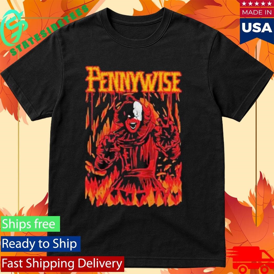 Pennywise Clownism Red Shirt Unisex , , , Long Sleeve Tee