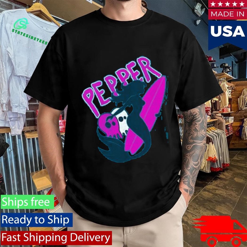 Pepper Sapphire Skullconut Mermaid Shirt Unisex , , , Long Sleeve Tee