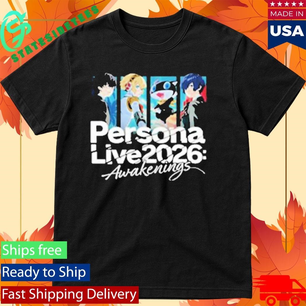 Persona Live 2026 Awakenings Shirt Unisex , , , Long Sleeve Tee