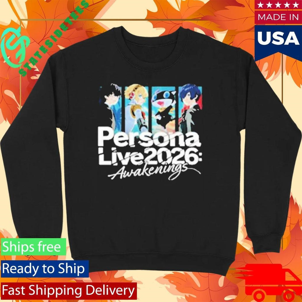 Persona Live 2026 Awakenings Shirt Unisex , , , Long Sleeve Tee