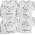 Personalized Zodiac Astrology Lovers Astrology Her Zodiac Energy Celestial Zodiac T-Shirts