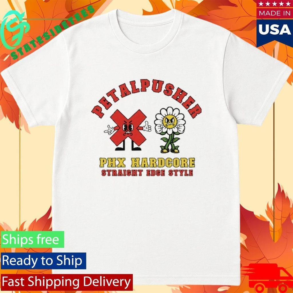 Petalpusher PHX Hardcore Straight Edge Style Shirt Unisex , , , Long Sleeve Tee