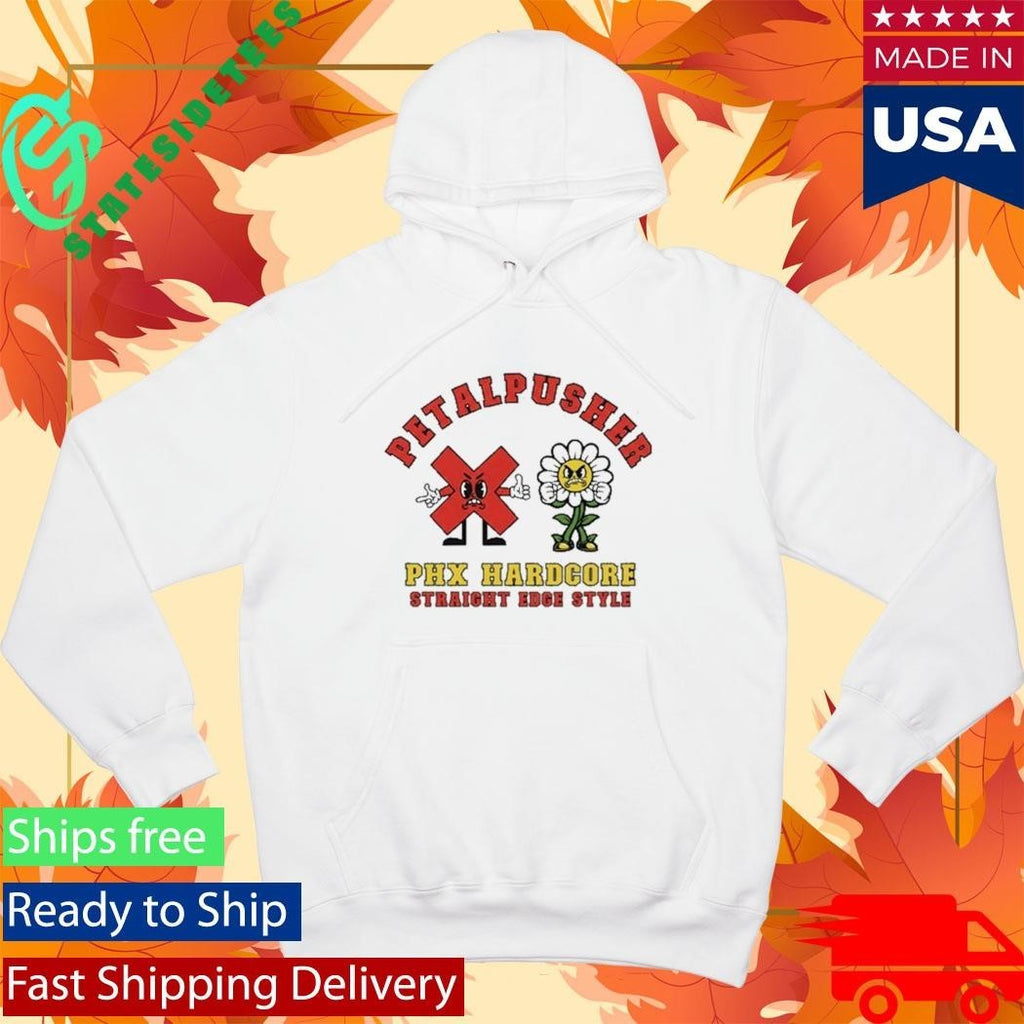 Petalpusher PHX Hardcore Straight Edge Style Shirt Unisex , , , Long Sleeve Tee