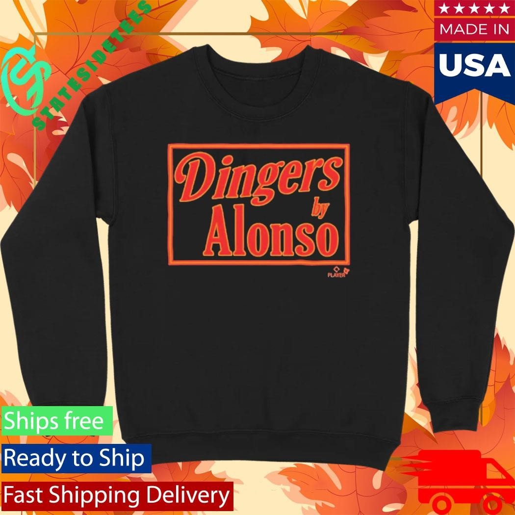 Pete Alonso Baltimore Dingers Sign Shirt Unisex , , , Long Sleeve Tee