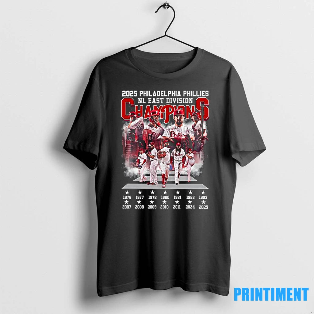 Philadelphia Phillies 2025 Nl East Division Champions Road To October Tshirts Sweater