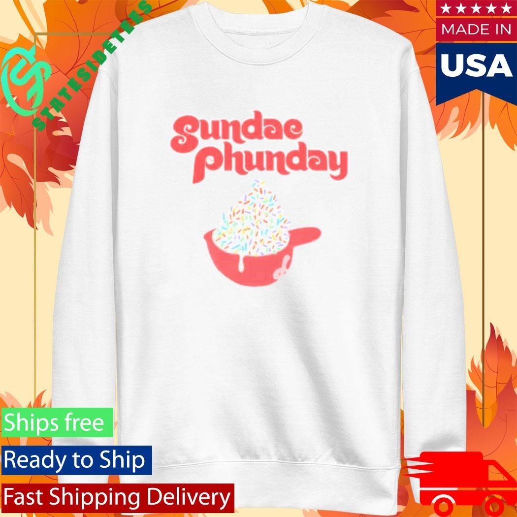 Phillies Sundae Phunday Ice Cream Helmet Shirt Unisex , , , Long Sleeve Tee