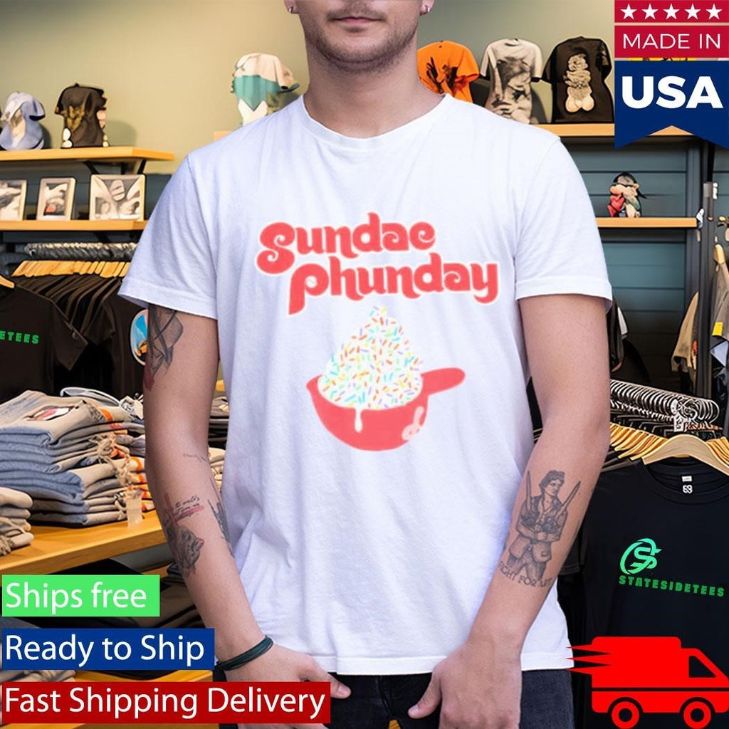 Phillies Sundae Phunday Ice Cream Helmet Shirt Unisex , , , Long Sleeve Tee