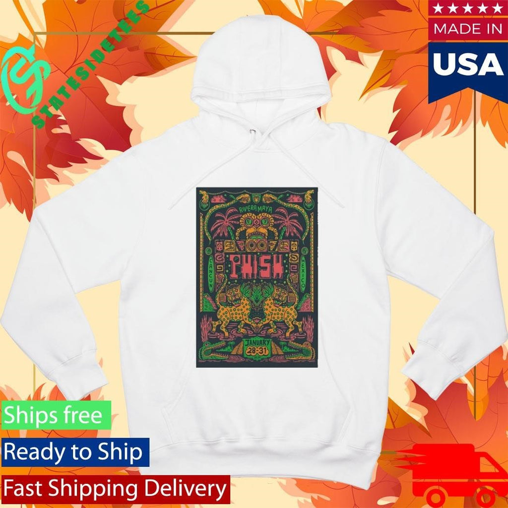 Phish Jan 28-31 2026 Cancun, Mexico Shirt Unisex , , , Long Sleeve Tee