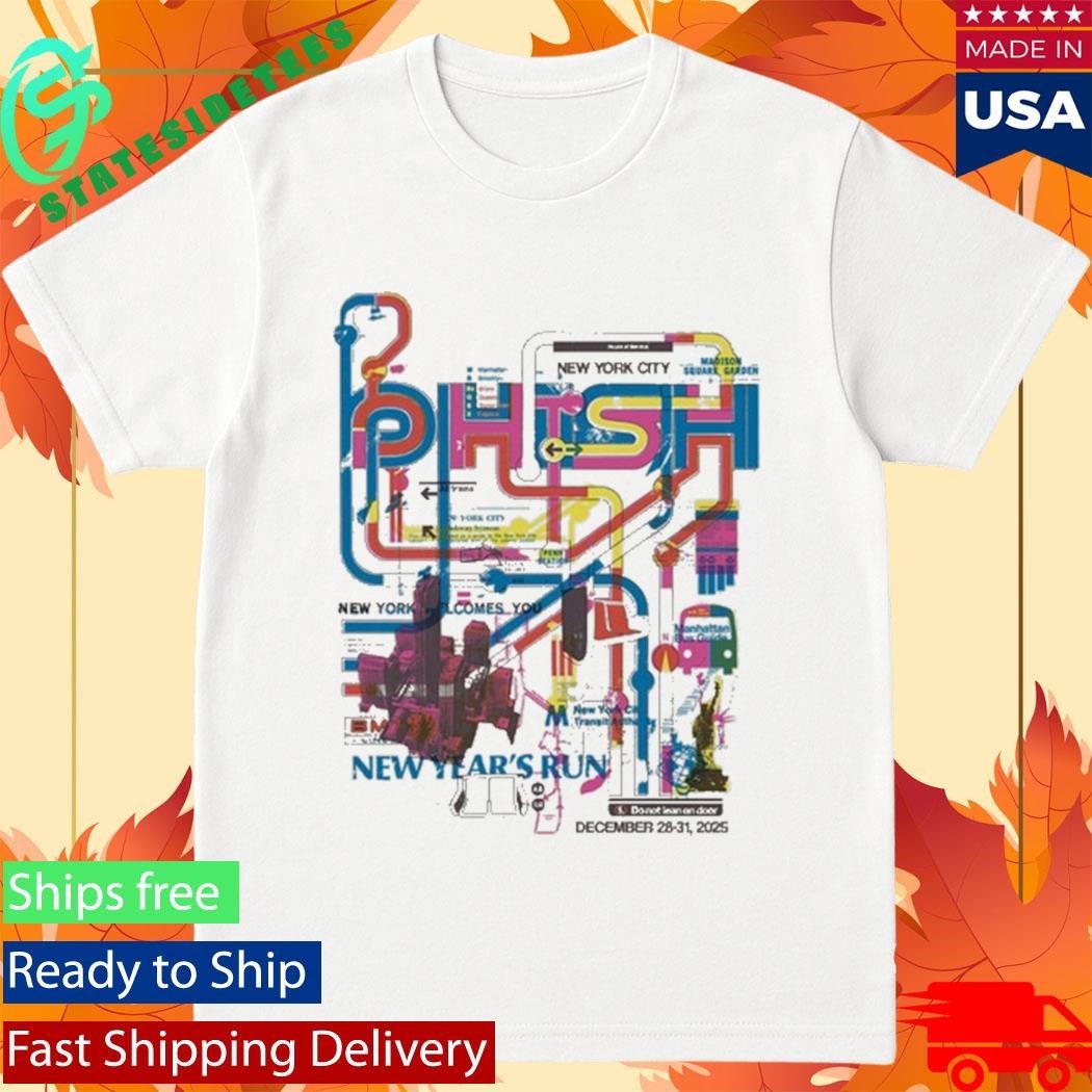 Phish New York NYC Dec 28-29 2025 Shirt Unisex , , , Long Sleeve Tee