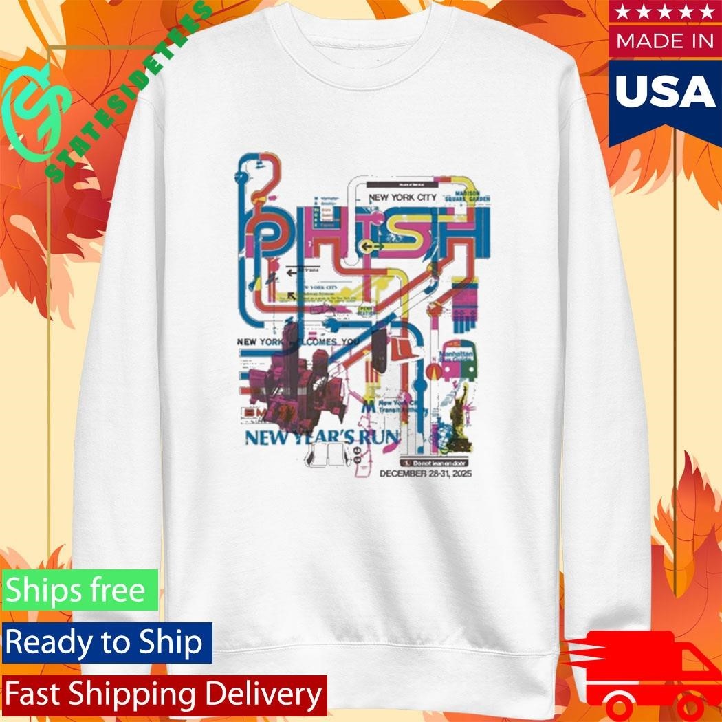 Phish New York NYC Dec 28-29 2025 Shirt Unisex , , , Long Sleeve Tee
