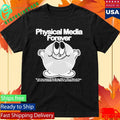 Physical Media Forever Wide Shirt Unisex , , , Long Sleeve Tee