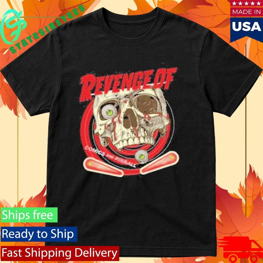 Pinball Skull Essential Shirt Unisex , , , Long Sleeve Tee