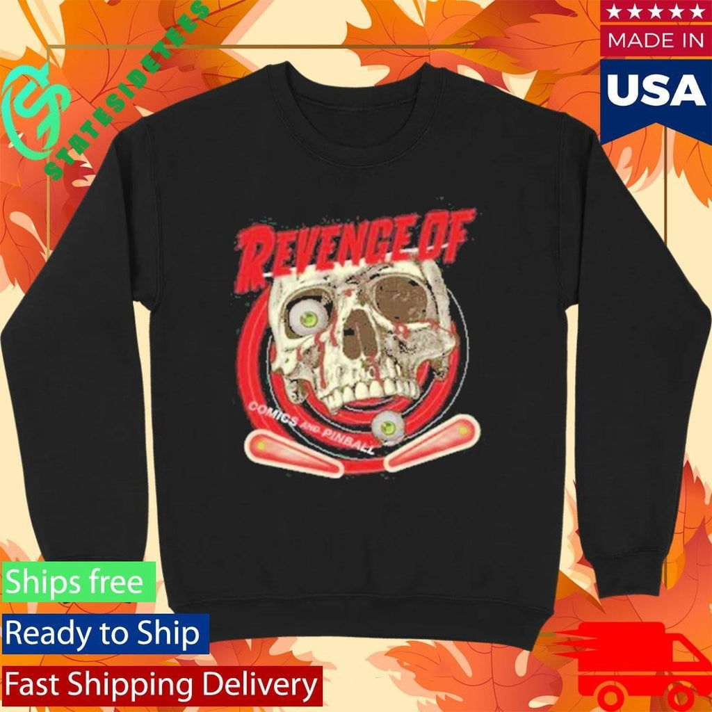 Pinball Skull Essential Shirt Unisex , , , Long Sleeve Tee