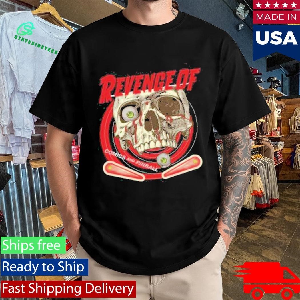Pinball Skull Essential Shirt Unisex , , , Long Sleeve Tee