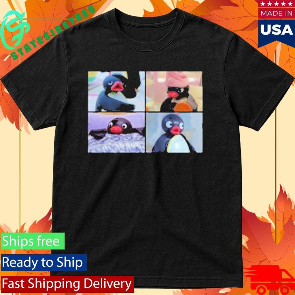 Pingu Moods Shirt Unisex , , , Long Sleeve Tee