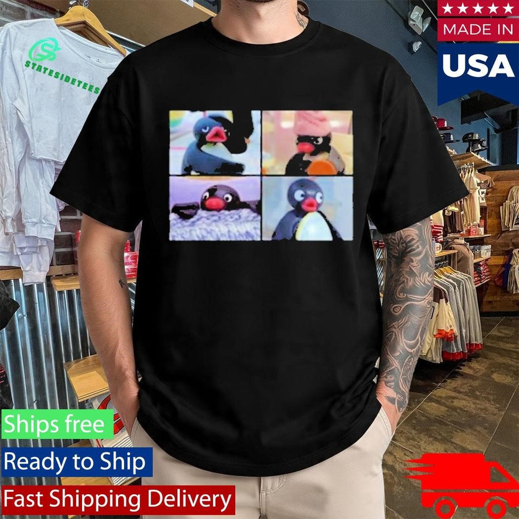 Pingu Moods Shirt Unisex , , , Long Sleeve Tee