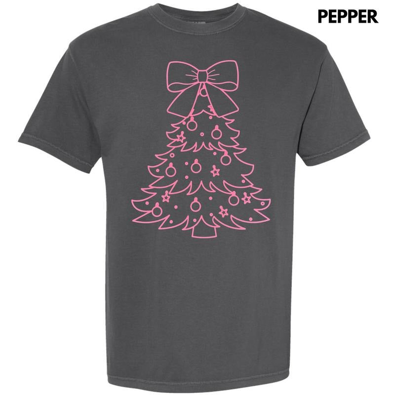 Pink Tree PUFF Comfort Colors T-Shirts
