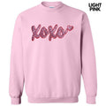 Pink XOXO Sequin Patch T-Shirts