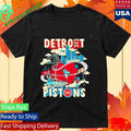 Pistons Motor City Motion Shirt Unisex , , , Long Sleeve Tee
