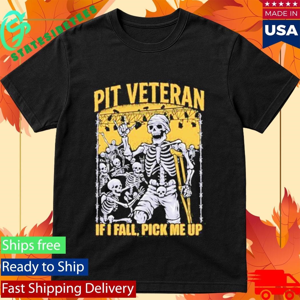 Pit Veteran If I Fall Pick Me Up Shirt Unisex , , , Long Sleeve Tee