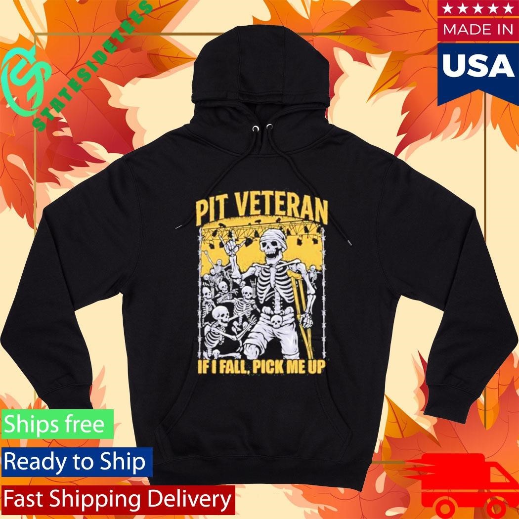 Pit Veteran If I Fall Pick Me Up Shirt Unisex , , , Long Sleeve Tee