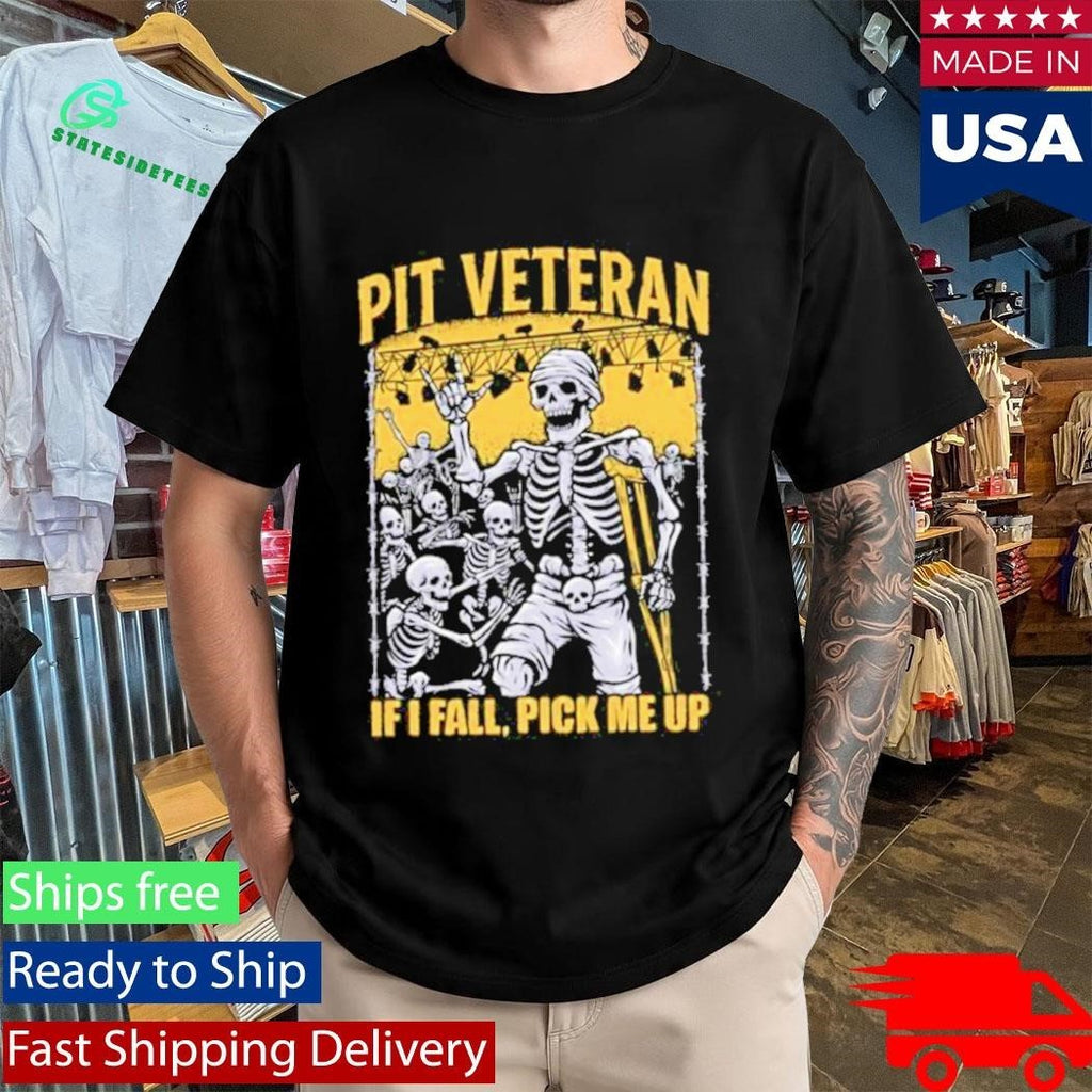 Pit Veteran If I Fall Pick Me Up Shirt Unisex , , , Long Sleeve Tee