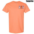 Pocket Size Trio Ghosts Gildan Short Sleeve 'NLB' T-Shirts