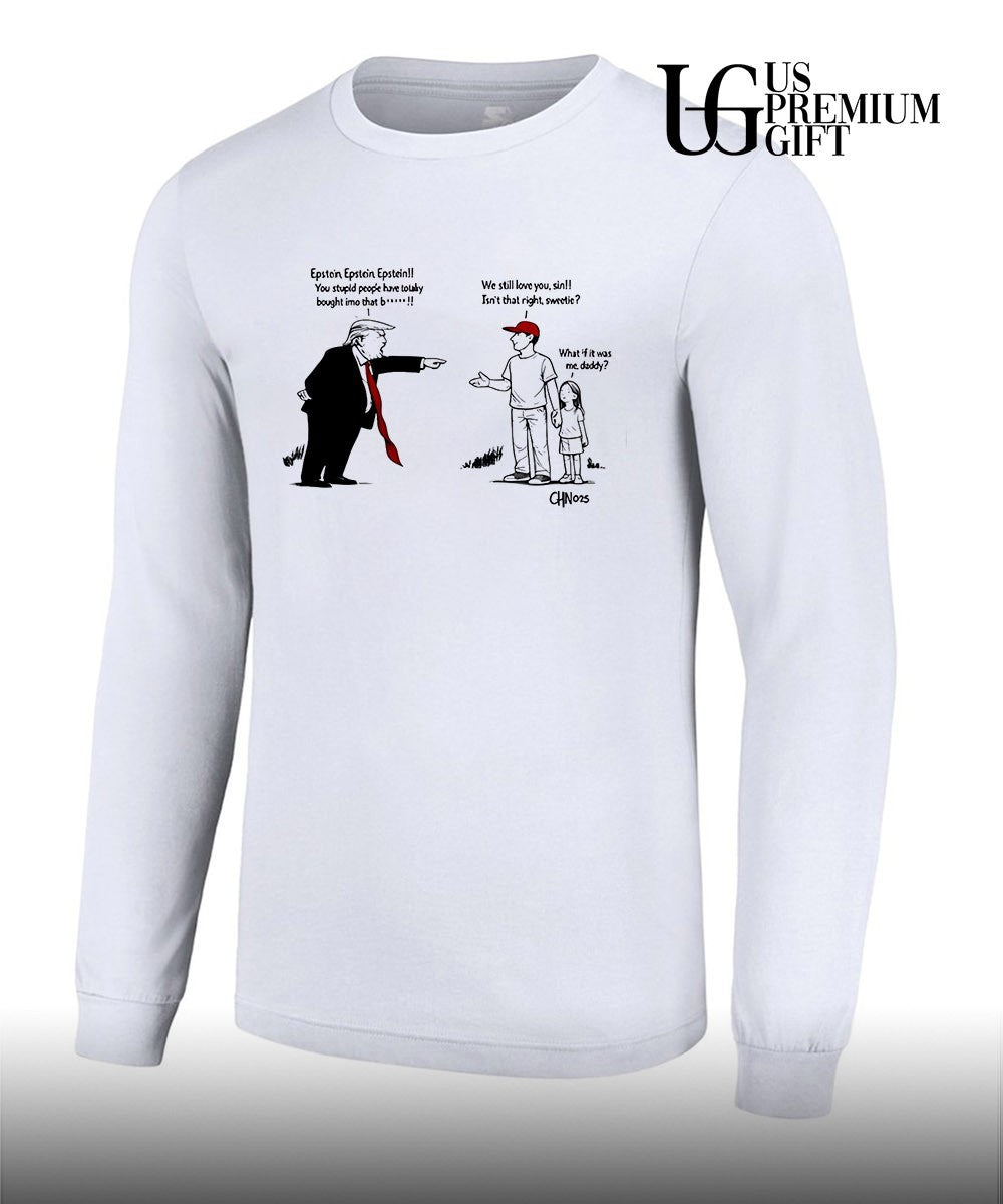 Political about Epstein and Trump cartoon shirt