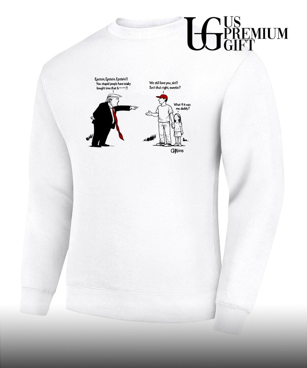 Political about Epstein and Trump cartoon shirt