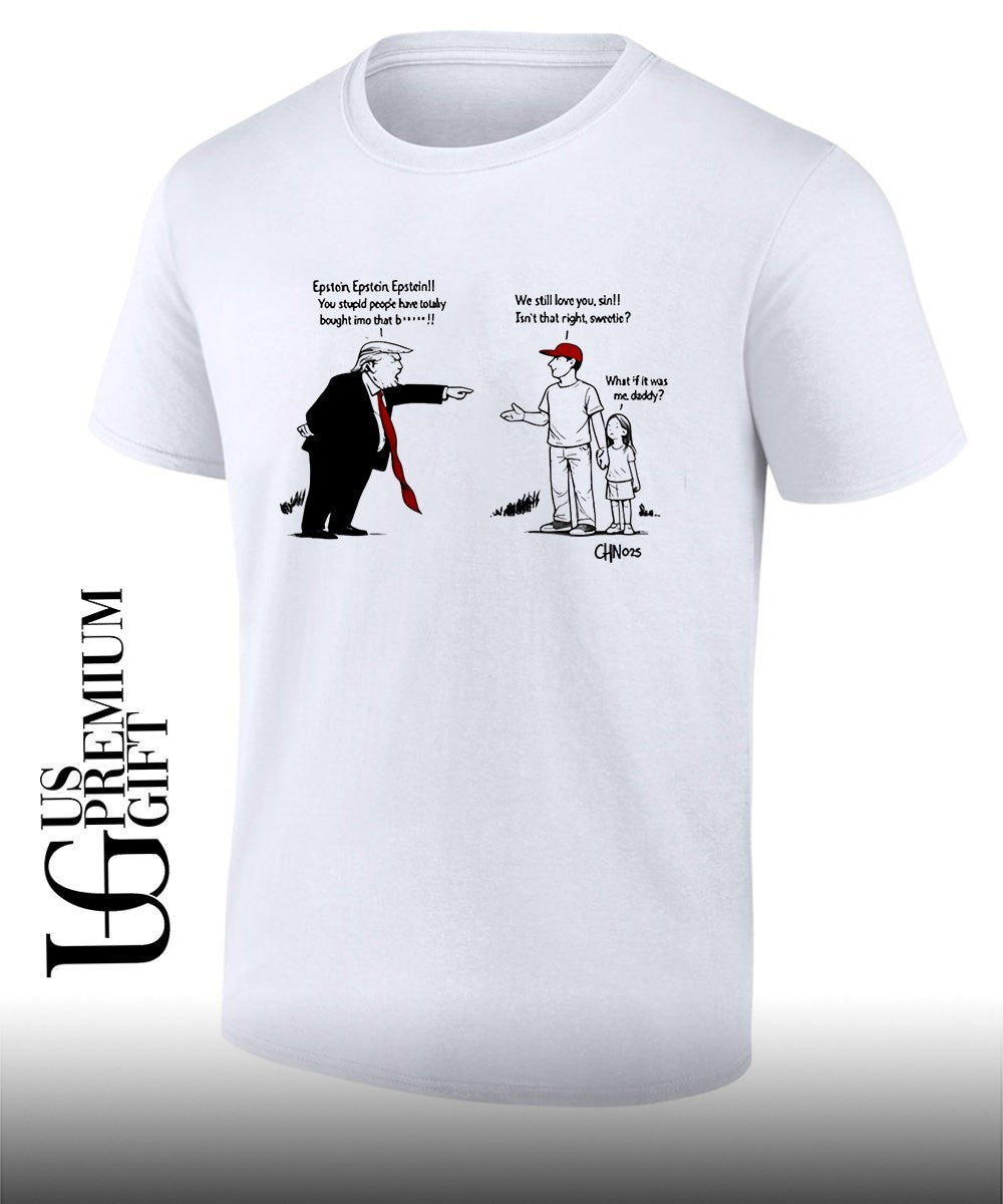 Political about Epstein and Trump cartoon shirt