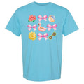 Pool Day Coquette Collage Comfort Colors 'NLB' T-Shirts