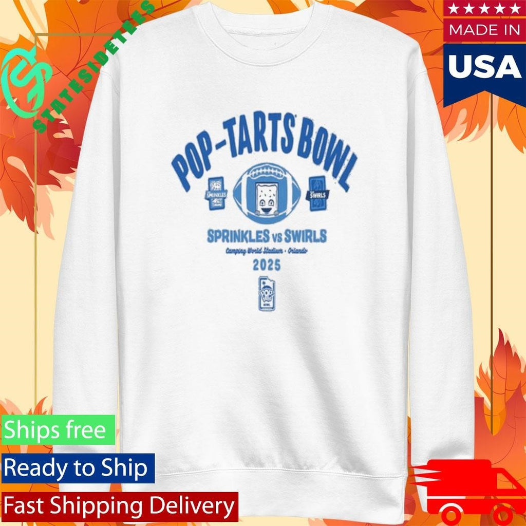 Pop-Tarts Bowl Sprinkles vs Swirls 2025 Shirt Unisex , , , Long Sleeve Tee