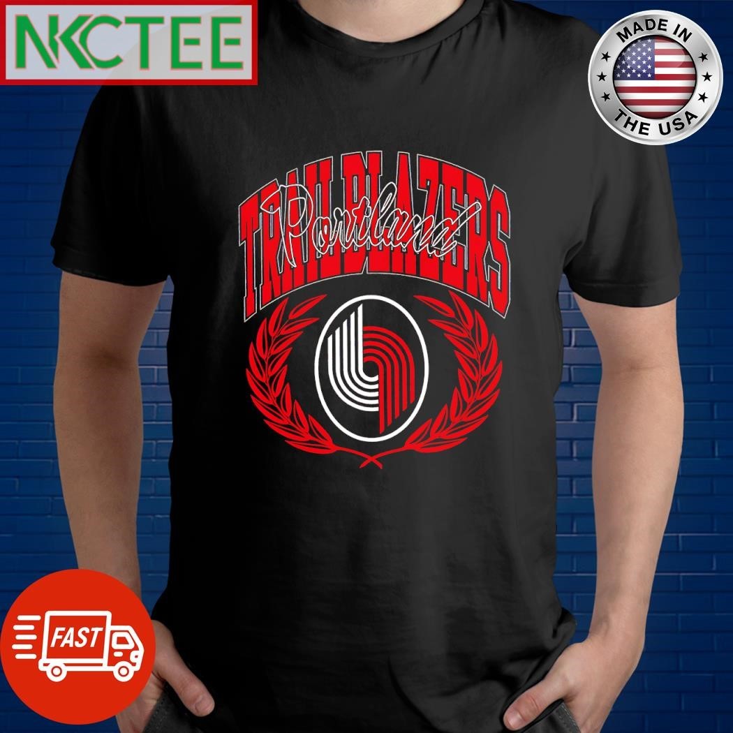 Portland Trail Blazers laurel wreath logo shirt Unisex , , , Long Sleeve Tee