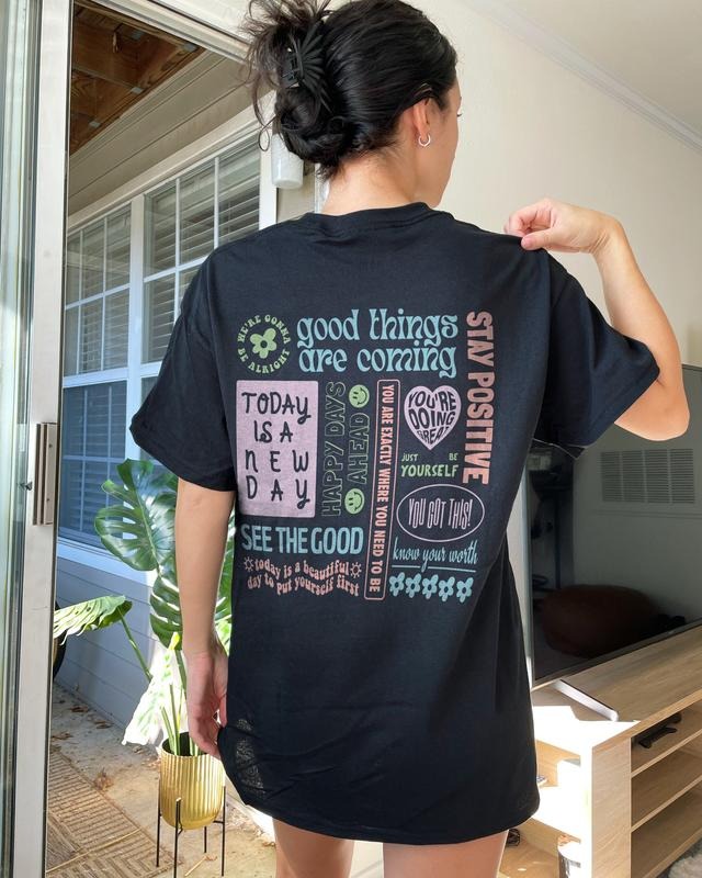 Positive Quotes Clothes Mental Health Shirt Positivity Kindness Shirt Positive Shirt Mental Health Shirts Clothes 02 T-Shirts