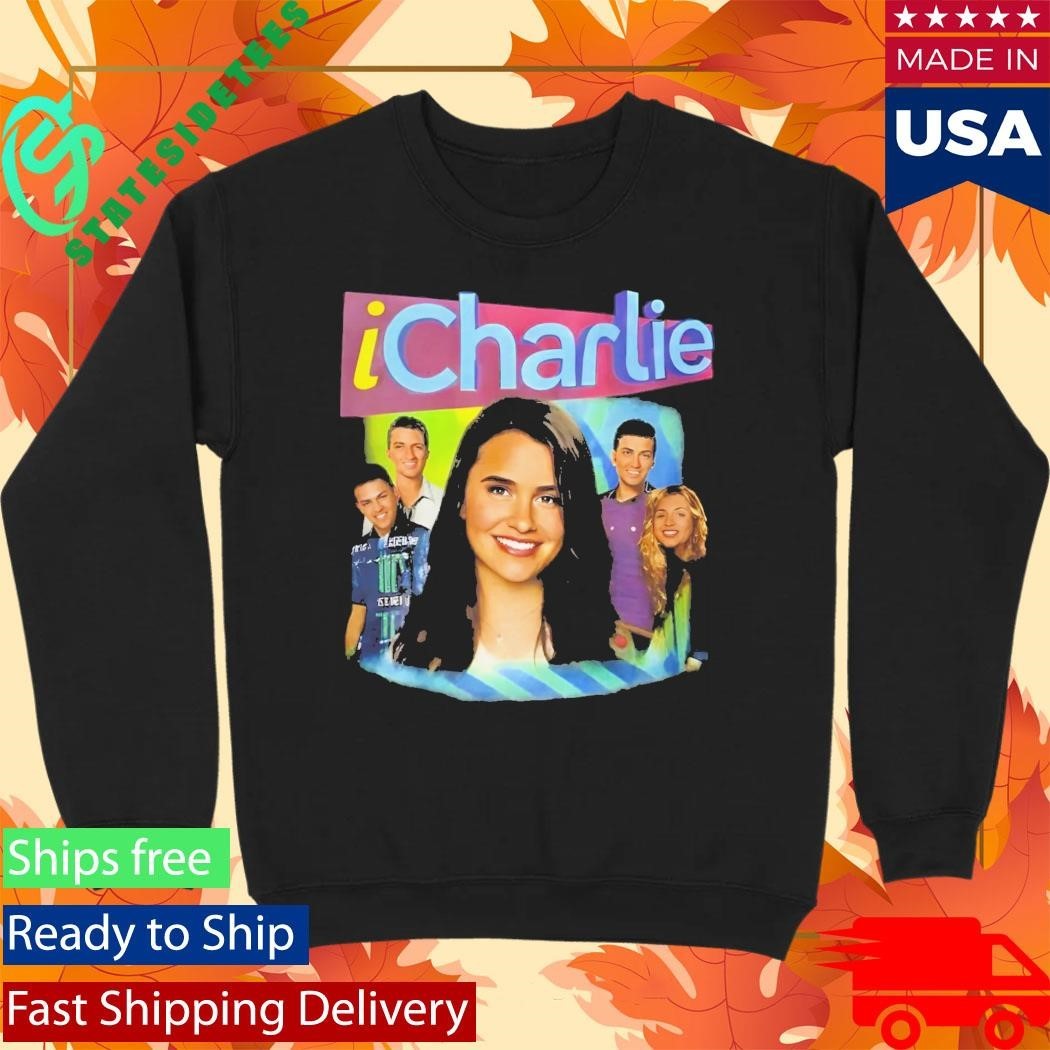 Pradabagshawty iCarly Shirt Charlie Kirk Shirt Unisex , , , Long Sleeve Tee
