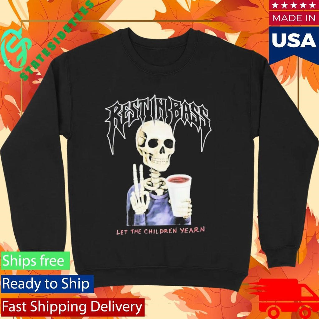 Praiseche Rest In Bass Peace Shirt Unisex , , , Long Sleeve Tee