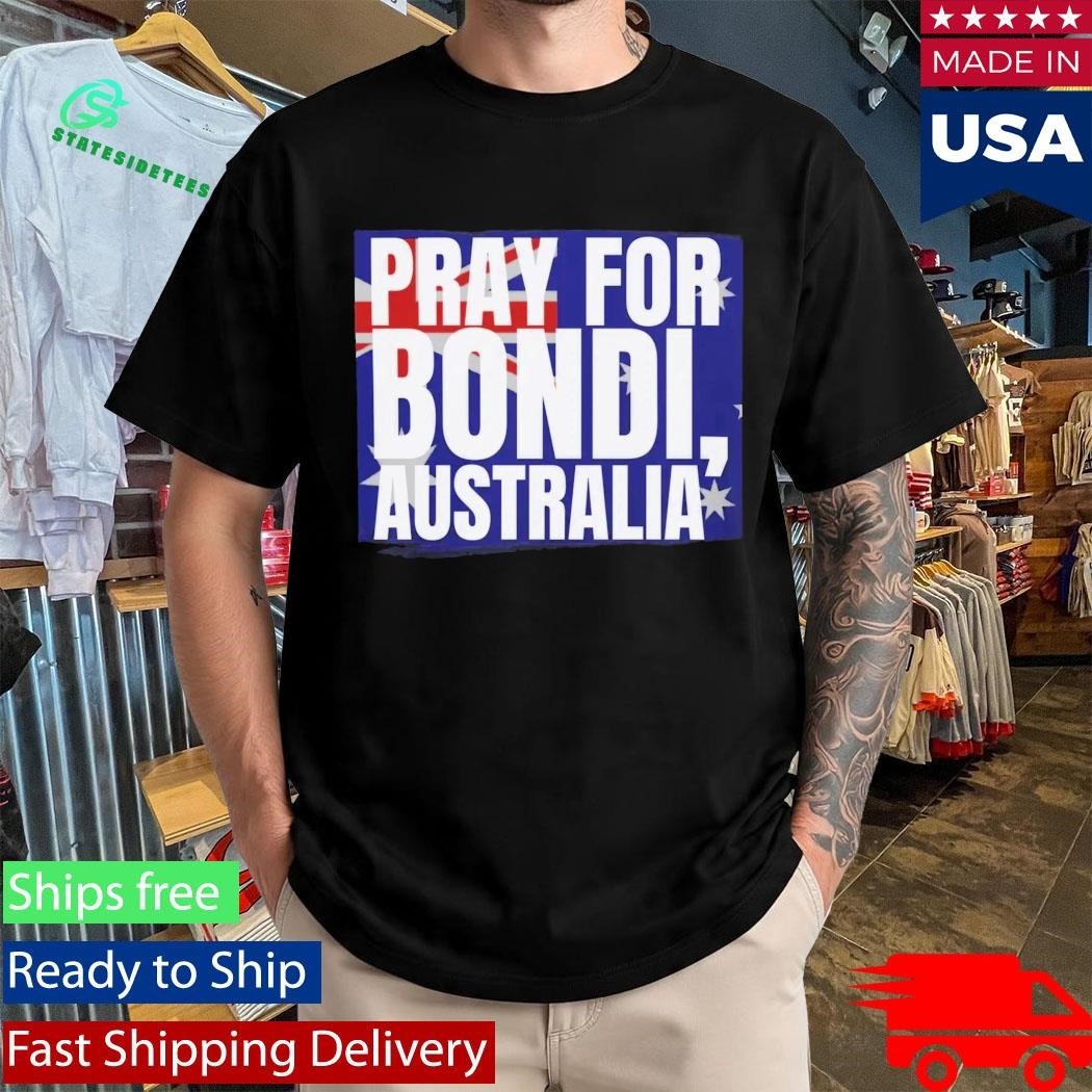 Pray For Bondi Australia Shirt Unisex , , , Long Sleeve Tee
