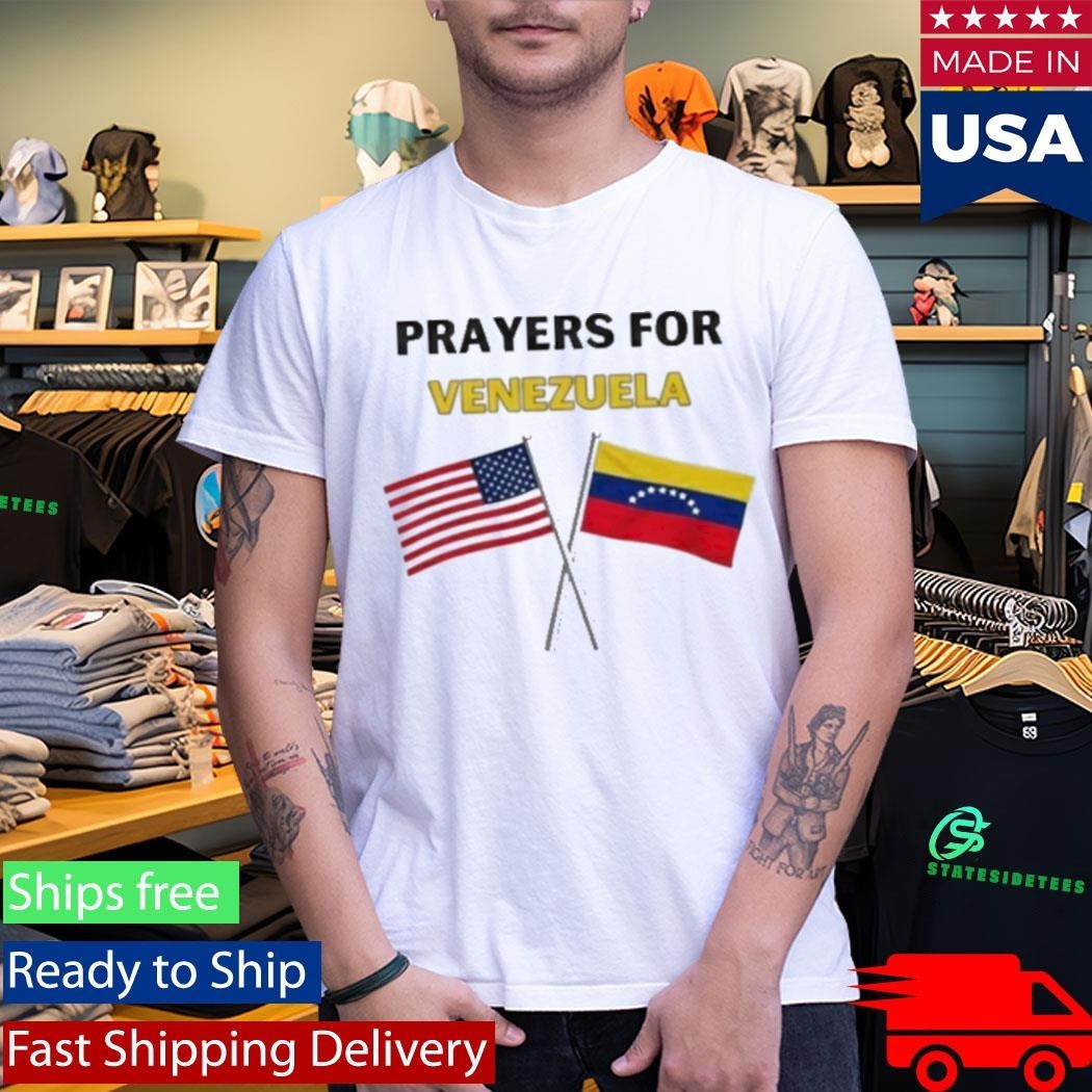 Prayer For Venezuela No War On Venezuela Shirt Anti Trump Shirt Unisex , , , Long Sleeve Tee
