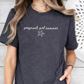 Pregnant Girl Summer Shirt Summer Pregnancy Baby Announcement Expecting Mom Funny Beach Pregnancy Shirt Mom Be T-Shirts