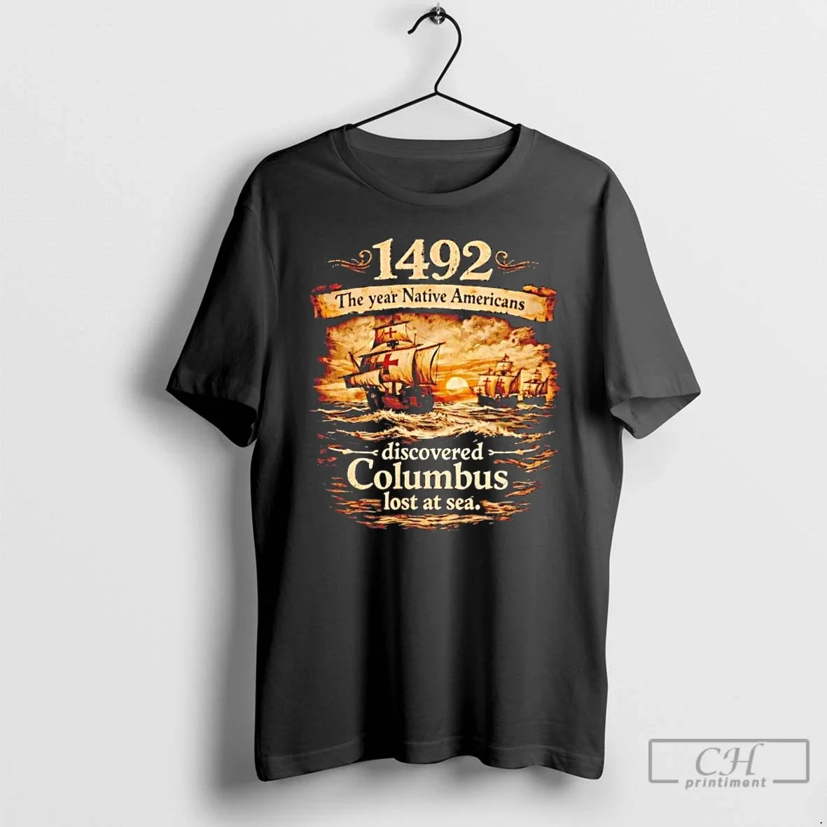 1492 Year Native Americans Discovered Columbus Lost Sea