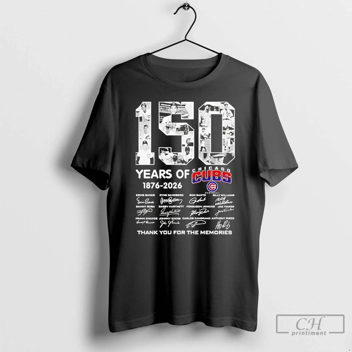 150 Years Chicago Cubs 1876 2026 Thank You Memories