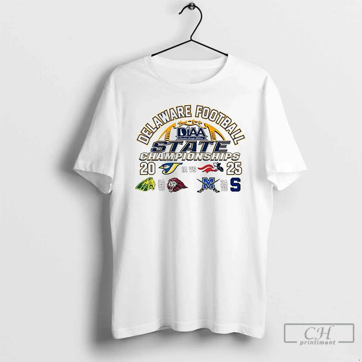 2025 Diaa State Football Championships Logo Ornaments