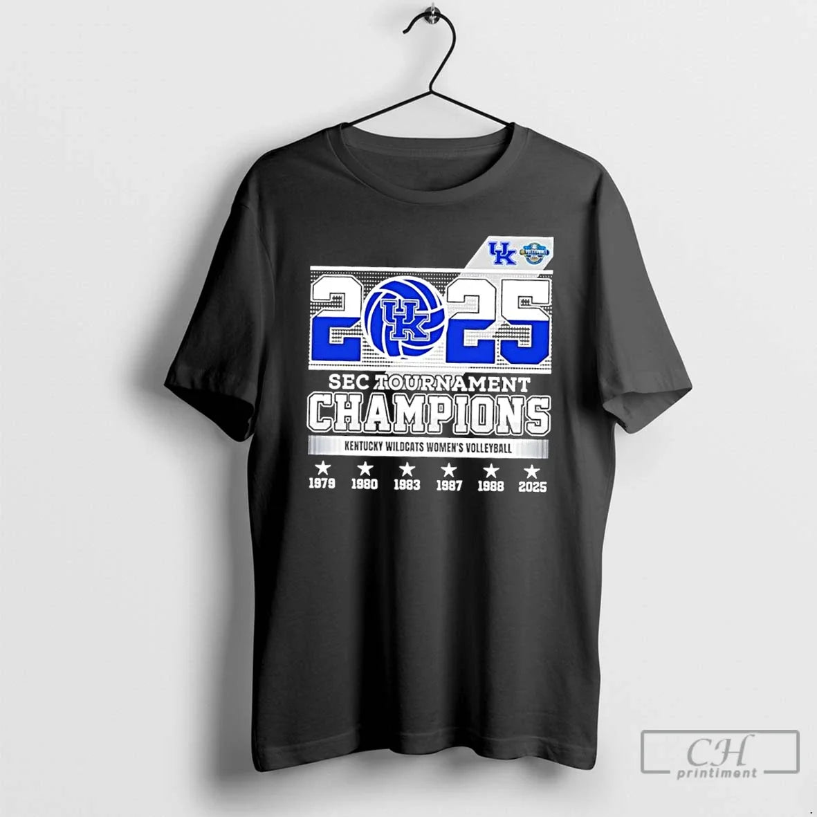 2025 Sec Tournament Champions Kentucky Wildcats Volleyball 6x Times
