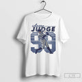 Premium Aaron Judge 99 New York Yankees Player Swing Cartoon Retro
