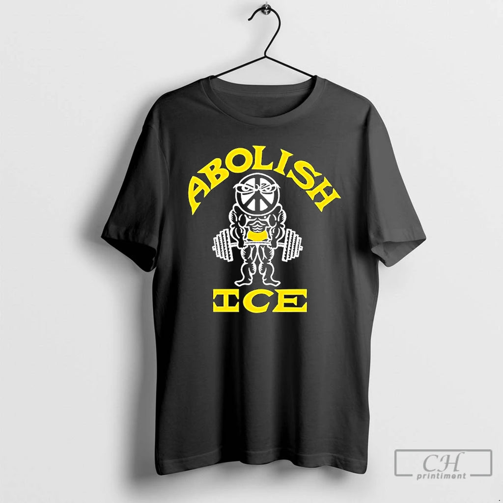 Premium Abolish Ice Gymer Cartoon